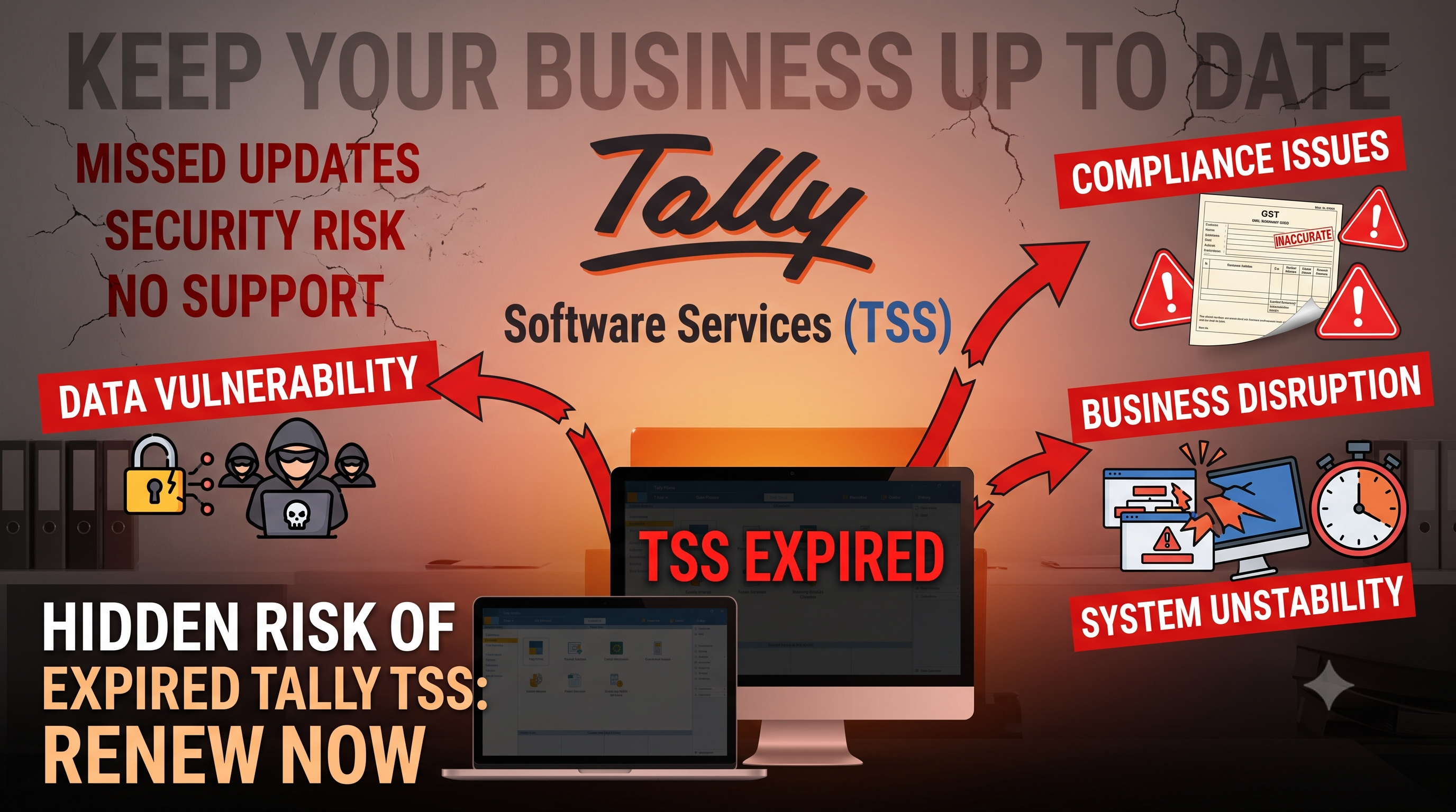 Hidden Risk of Expired Tally TSS: Why Your Data Isn't Safe